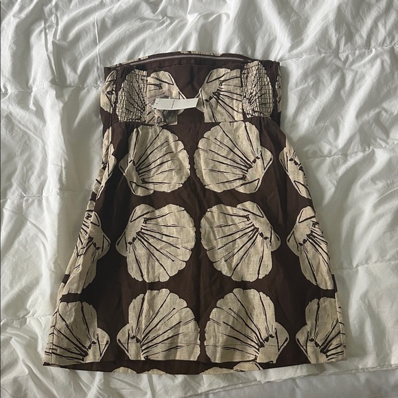 The A&F Scarlett Strapless Linen-Blend Skort - Picture 2 of 6